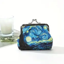 Peněženka na mince Van gogh Hvězdná noc